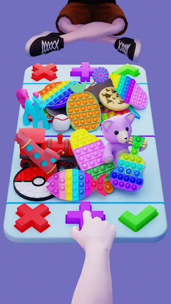 Fidget Trading - Poppit Game [MOD: без рекламы и бесконечные монеты] Screenshot 1