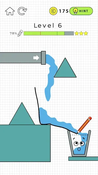 Happy Glass [MOD: безлимитные подсказки и все уровни открыты] Screenshot 3