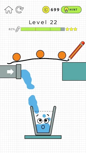 Happy Glass [MOD: безлимитные подсказки и все уровни открыты] Screenshot 4