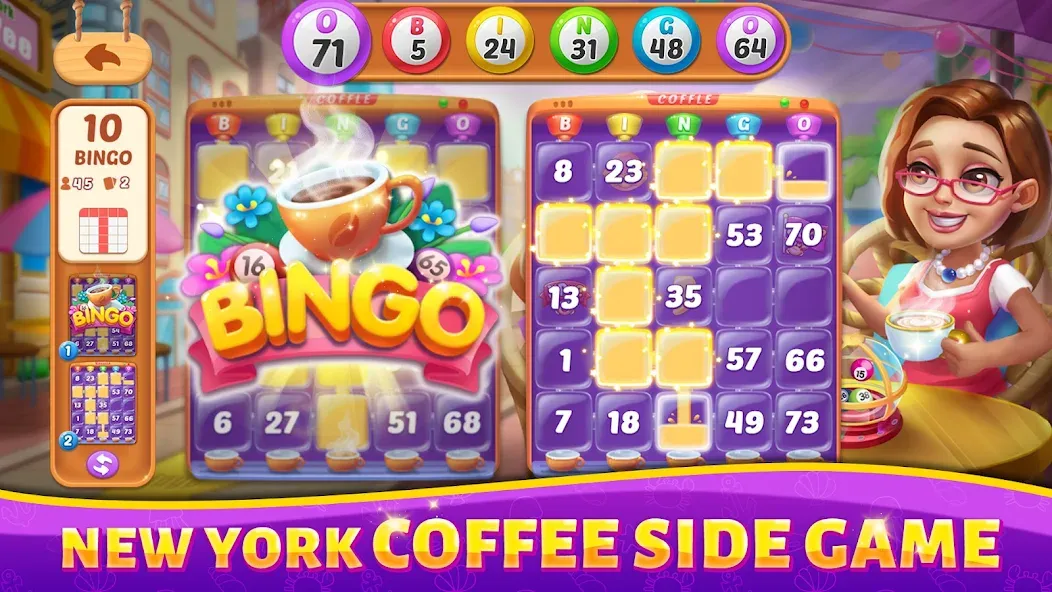 Bingo Rush - Club Bingo Games [MOD: безлимитные монеты и бонусы] Screenshot 3