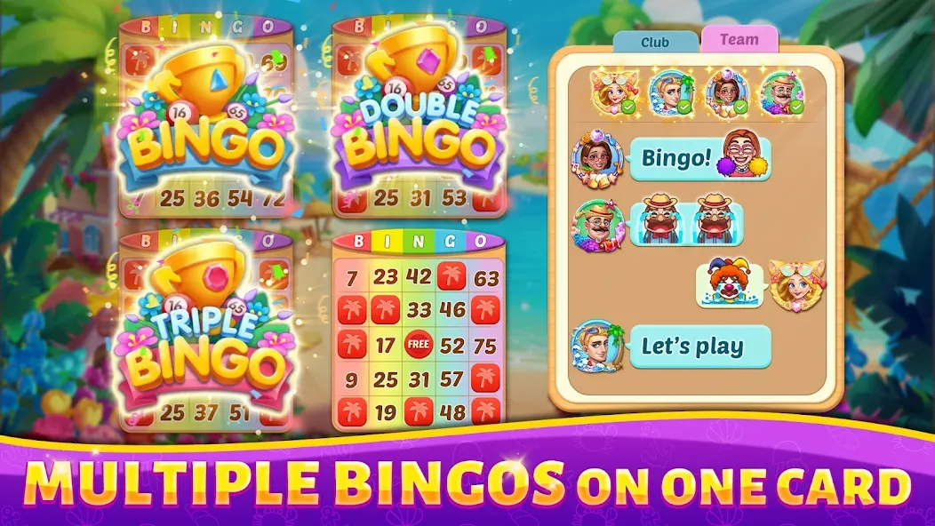 Bingo Rush - Club Bingo Games [MOD: безлимитные монеты и бонусы] Screenshot 5