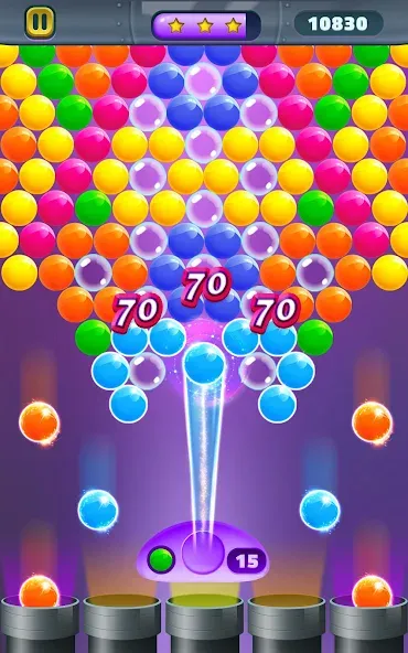 Action Bubble Game [MOD: безлимитные жизни и монеты] Screenshot 4