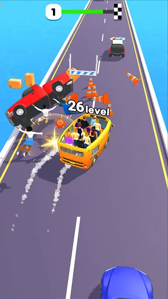 Level Up Bus [MOD: безлимитные деньги и топливо] Screenshot 4