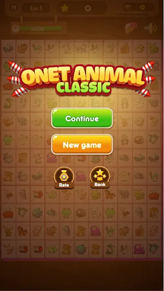 Onet Connect Animal Game [MOD: безлимитные подсказки и отмены ходов] Screenshot 4