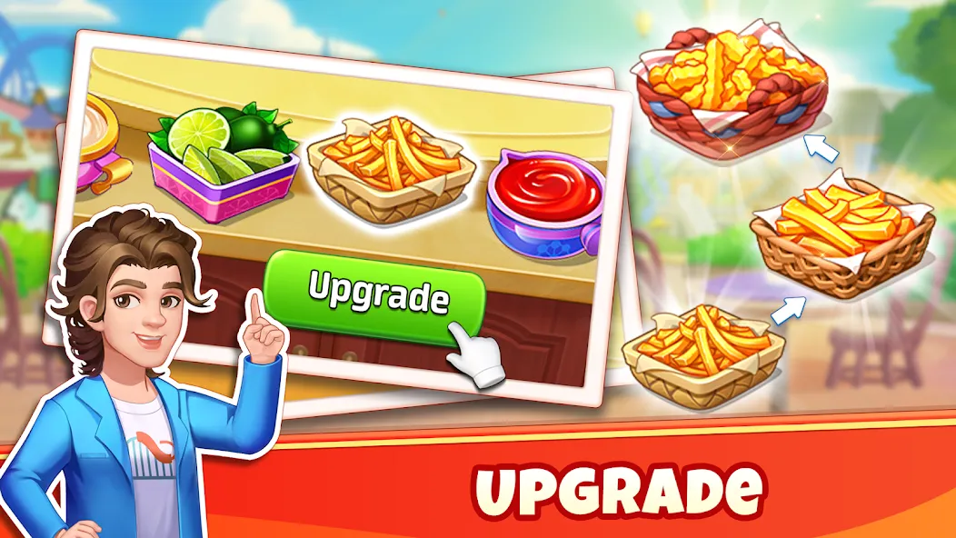 Cooking Wonder-Restaurant Game [MOD: безлимитные монеты и алмазы] Screenshot 5
