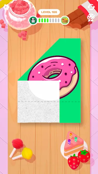 Paper Fold [MOD: все уровни и подсказки открыты] Screenshot 2