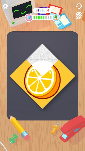 Paper Fold [MOD: все уровни и подсказки открыты] Screenshot 5
