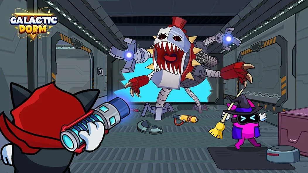 Galactic Dorm [MOD: безлимитные деньги и ресурсы] Screenshot 1