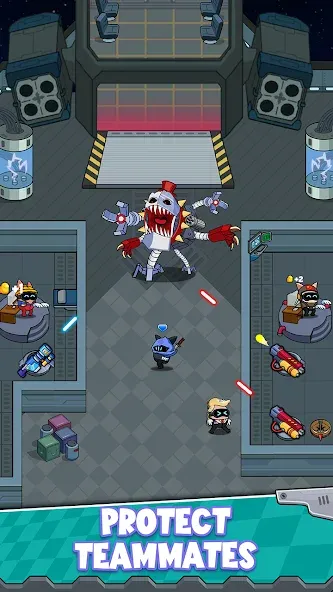 Galactic Dorm [MOD: безлимитные деньги и ресурсы] Screenshot 4