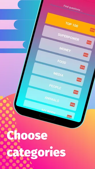 Would You Rather? questions [MOD: безлимитные вопросы и все режимы] Screenshot 4