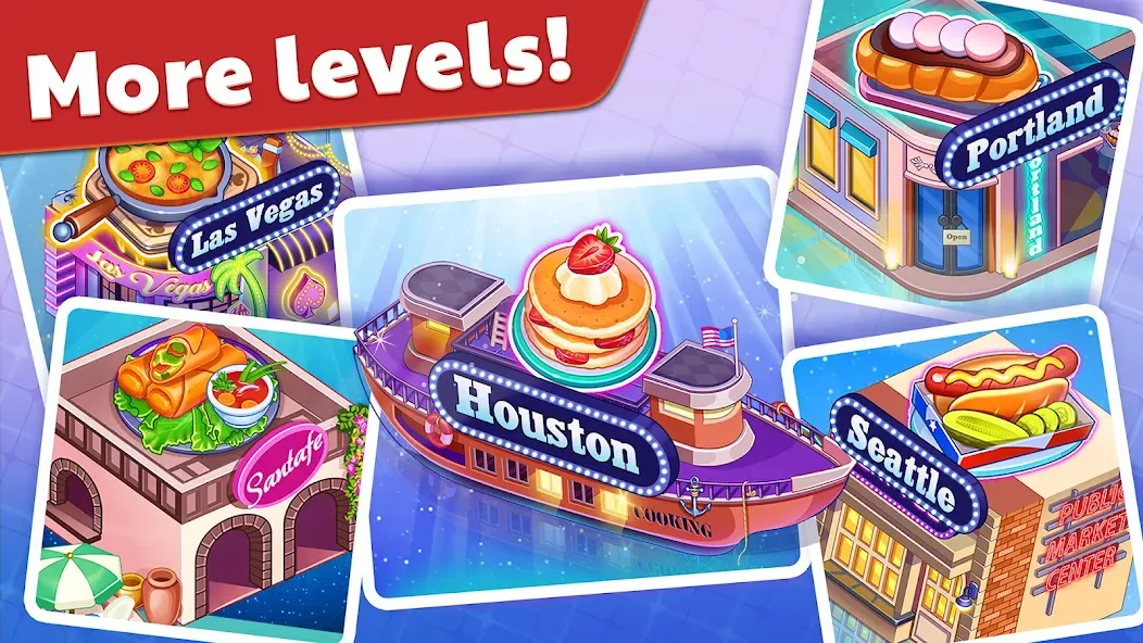 American Cooking Star Games [MOD: безлимитные деньги и энергия] Screenshot 4
