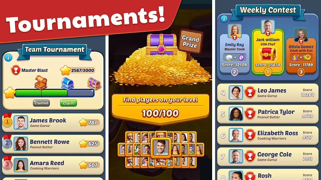 American Cooking Star Games [MOD: безлимитные деньги и энергия] Screenshot 5