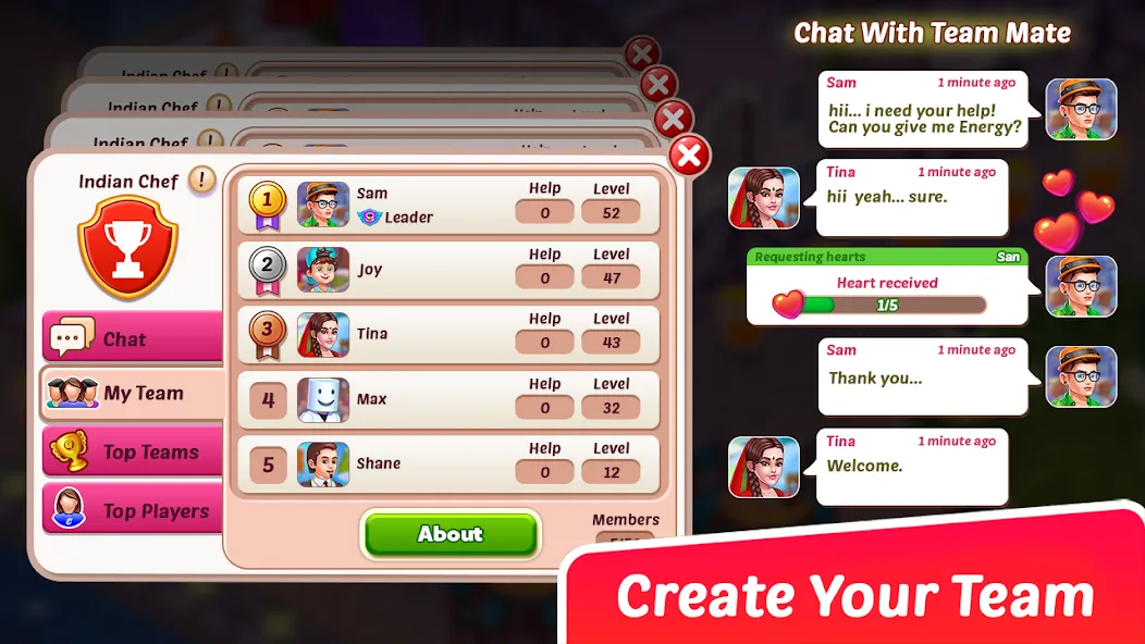 Cooking Event : Cooking Games [MOD: безлимитные монеты и энергия] Screenshot 5