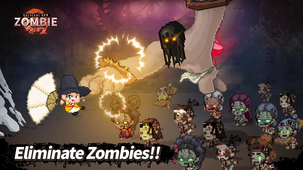 ZOMBIE Kingdom : Idle RPG [MOD: безлимитные деньги и алмазы] Screenshot 5