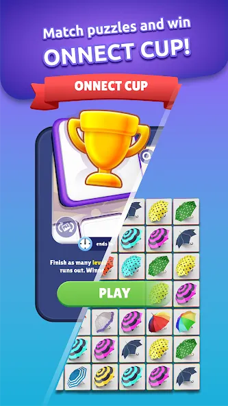 Onnect - Pair Matching Puzzle [MOD: подсказки доступны без ограничений] Screenshot 2
