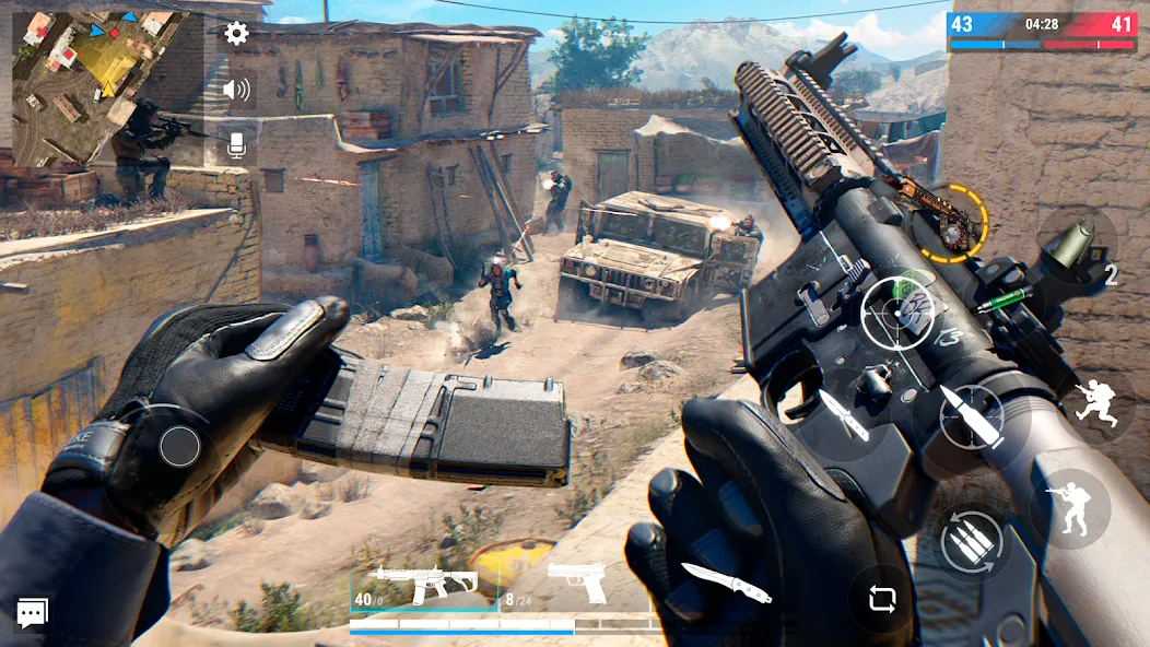 Modern Strike Online: PvP FPS [MOD: много денег и патронов] Screenshot 1