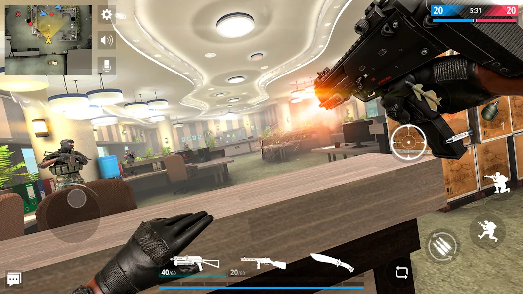 Modern Strike Online: PvP FPS [MOD: много денег и патронов] Screenshot 2