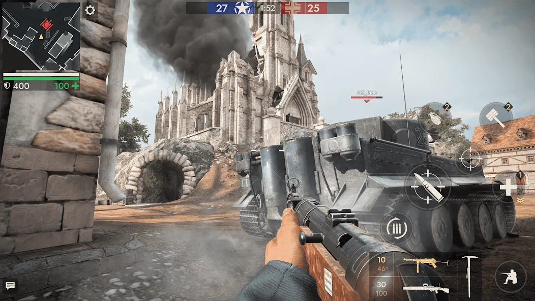 World War Heroes — WW2 PvP FPS [MOD: безлимитные деньги и всё оружие] Screenshot 4