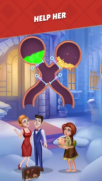 Home Pin 2: Family Adventure [MOD: безлимитные монеты и подсказки] Screenshot 1