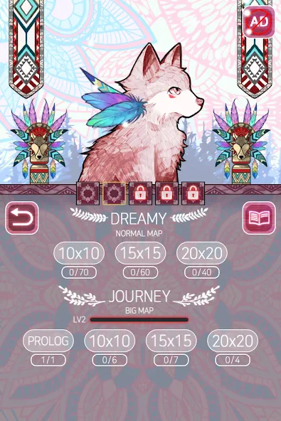 Two Eyes - Nonogram [MOD: подсказки и все уровни открыты] Screenshot 2