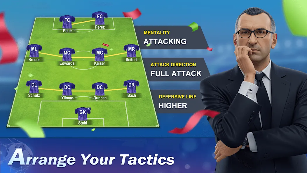 Top Football Manager 2024 [MOD: безлимитные деньги и ресурсы] Screenshot 2