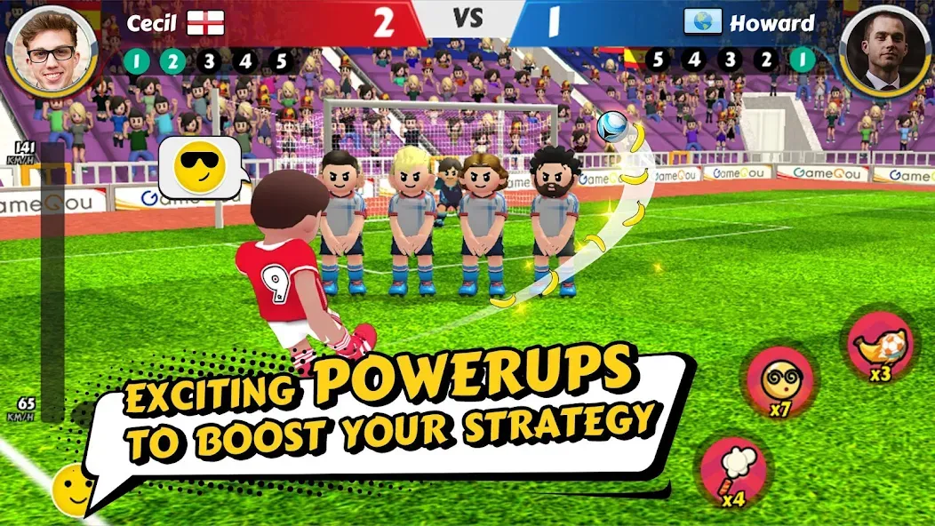 Perfect Kick 2 - Online Soccer [MOD: безлимитные монеты и открытые уровни] Screenshot 1