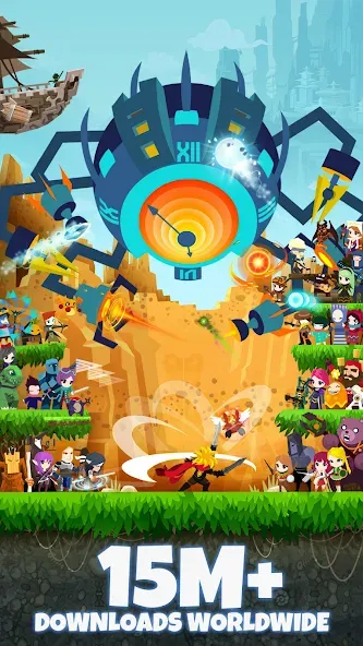 Tap Titans 2: Clicker Idle RPG [MOD: безлимитные деньги и усиленный урон] Screenshot 1