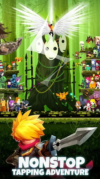 Tap Titans 2: Clicker Idle RPG [MOD: безлимитные деньги и усиленный урон] Screenshot 2