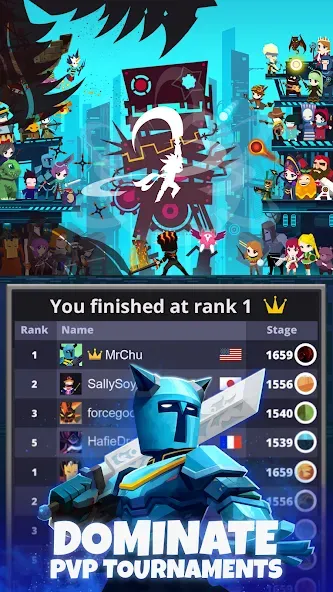 Tap Titans 2: Clicker Idle RPG [MOD: безлимитные деньги и усиленный урон] Screenshot 4