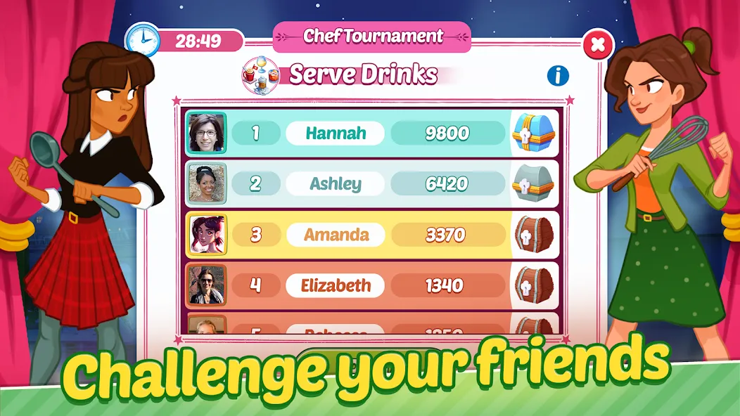 Delicious World - Cooking Game [MOD: безлимитные монеты и энергия] Screenshot 5