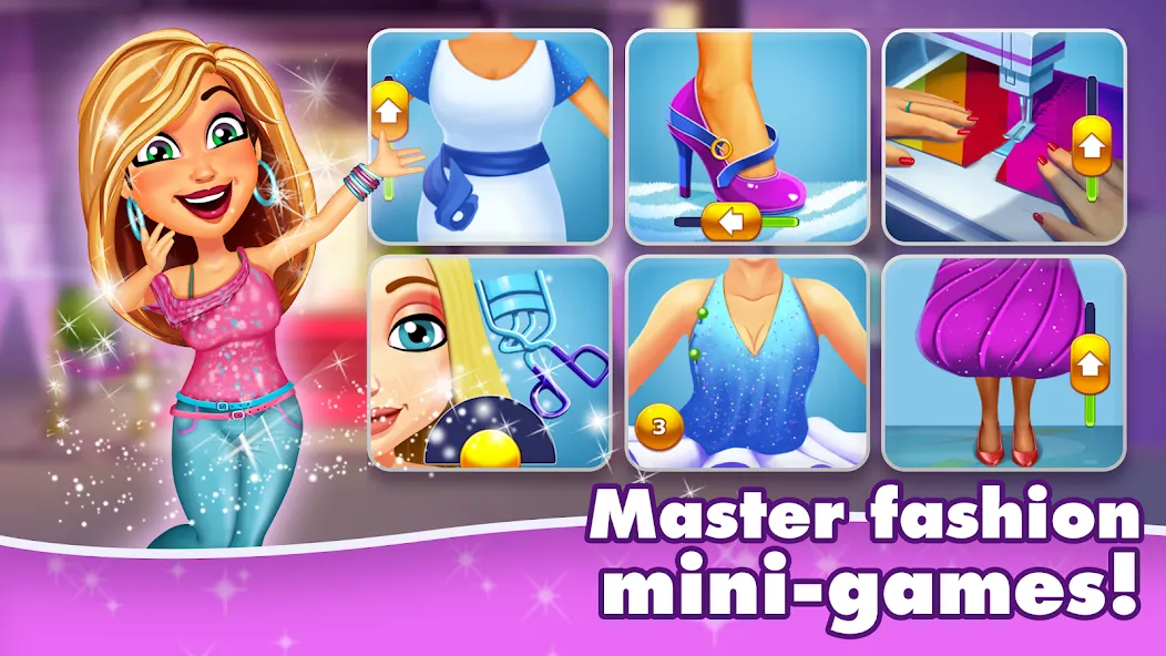 Fabulous 5: Fashion &amp; Dress-up [MOD: безлимитные деньги и все наряды] Screenshot 1