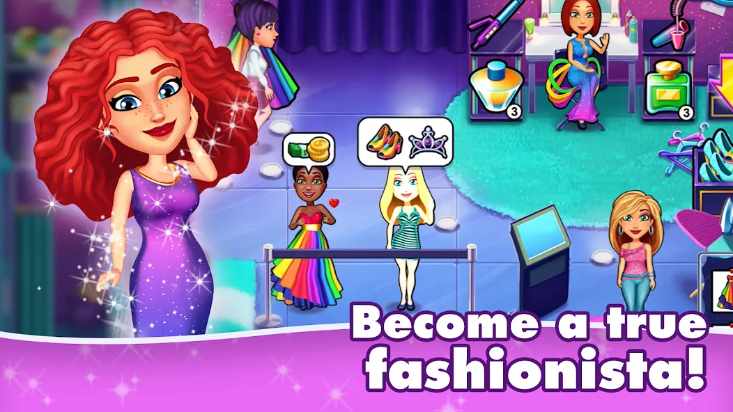 Fabulous 5: Fashion &amp; Dress-up [MOD: безлимитные деньги и все наряды] Screenshot 3
