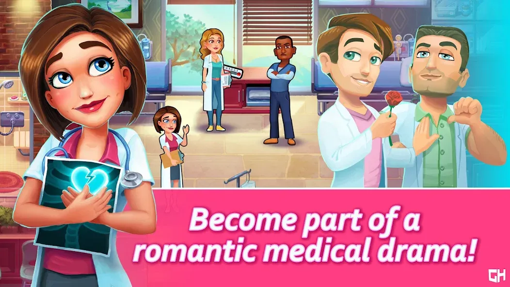 Heart's Medicine: Time to Heal [MOD: безлимитные монеты и все уровни открыты] Screenshot 1
