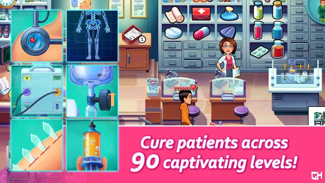 Heart's Medicine: Time to Heal [MOD: безлимитные монеты и все уровни открыты] Screenshot 2