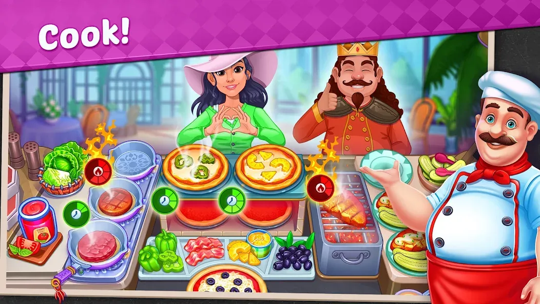 My Cafe Shop : Cooking Games [MOD: безлимитные монеты и алмазы] Screenshot 2