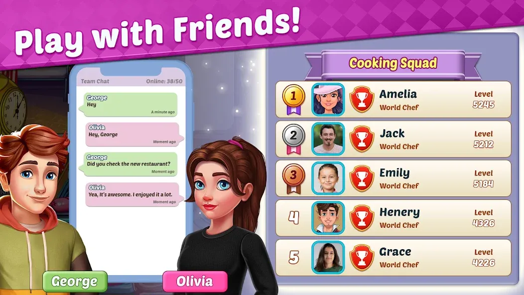 My Cafe Shop : Cooking Games [MOD: безлимитные монеты и алмазы] Screenshot 4