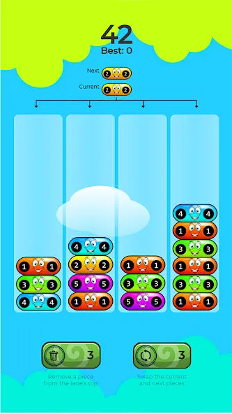 3D Number Block Puzzle Game [MOD: без рекламы и все уровни открыты] Screenshot 2