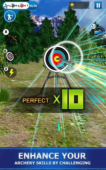 Archery Shoot [MOD: безлимитные стрелы и точные выстрелы] Screenshot 2