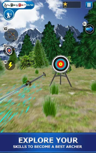 Archery Shoot [MOD: безлимитные стрелы и точные выстрелы] Screenshot 5