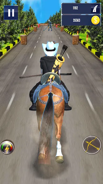Cowboy Horse Run [MOD: безлимитные деньги и энергия] Screenshot 2