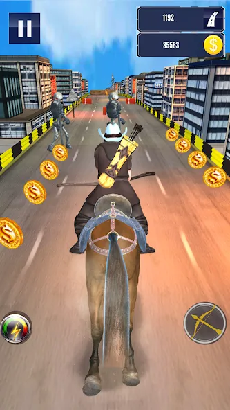 Cowboy Horse Run [MOD: безлимитные деньги и энергия] Screenshot 5