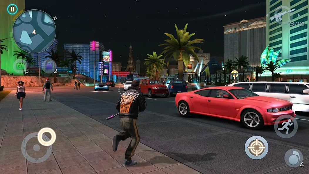 Gangstar Vegas: World of Crime [MOD: безлимитные деньги и патроны] Screenshot 1