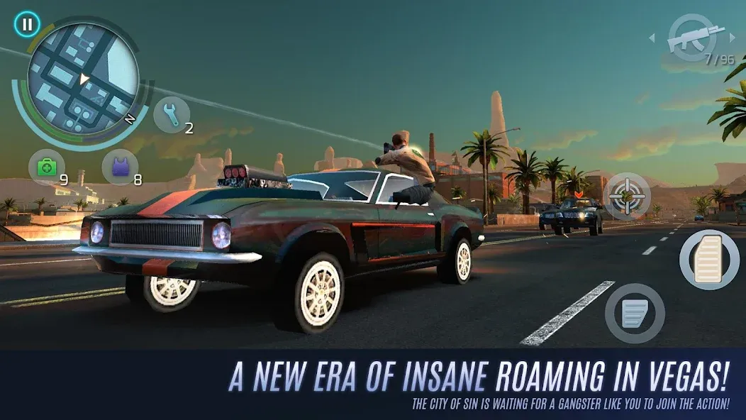Gangstar Vegas: World of Crime [MOD: безлимитные деньги и патроны] Screenshot 2