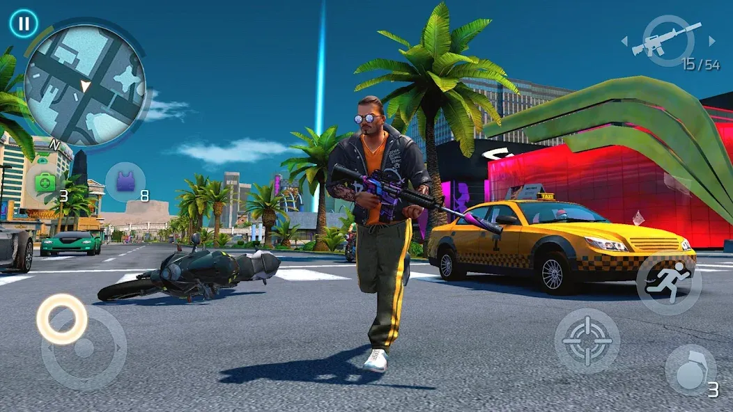 Gangstar Vegas: World of Crime [MOD: безлимитные деньги и патроны] Screenshot 3