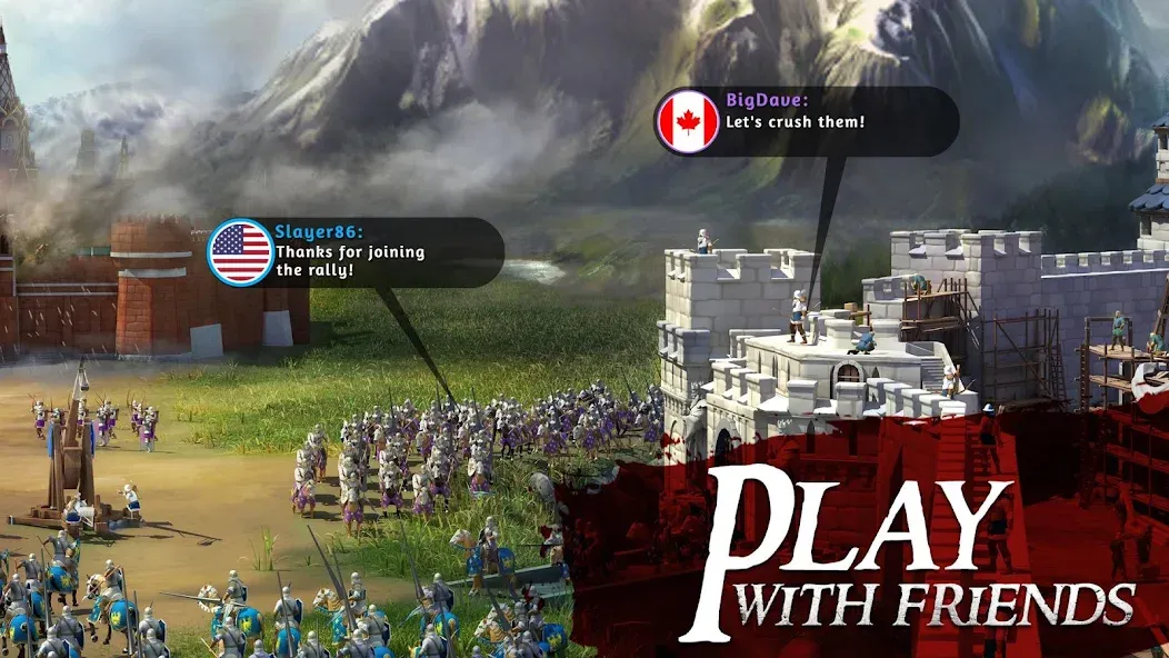 March of Empires: War Games [MOD: много ресурсов и мощная армия] Screenshot 3