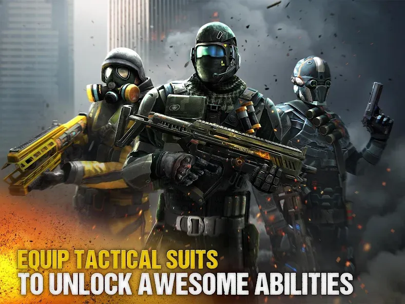 Modern Combat 5: mobile FPS [MOD: безлимитные патроны и оружие] Screenshot 2