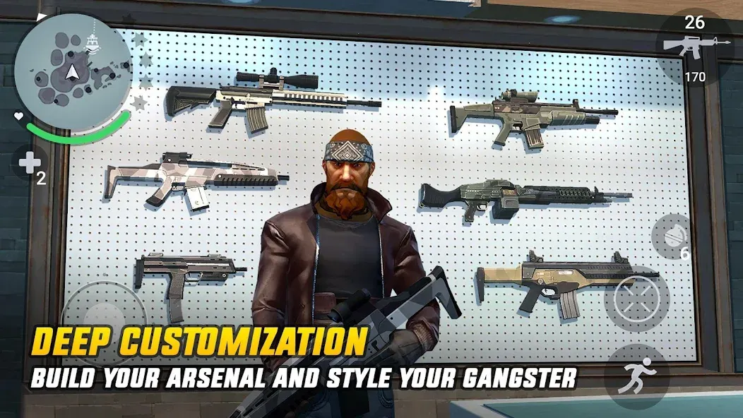Gangstar New Orleans [MOD: безлимитные деньги и патроны] Screenshot 1