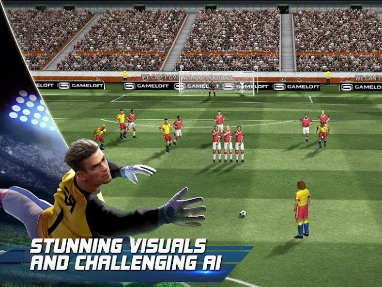 Real Football [MOD: безлимитные деньги и все команды открыты] Screenshot 2