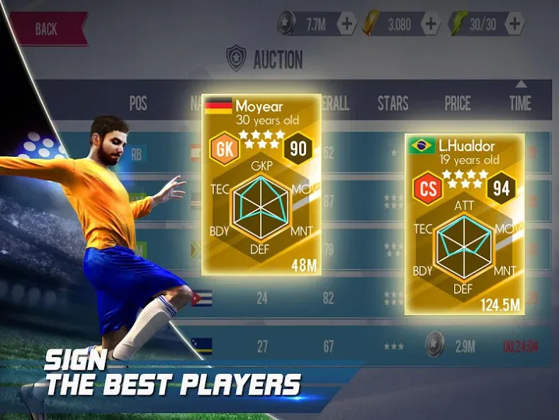 Real Football [MOD: безлимитные деньги и все команды открыты] Screenshot 3