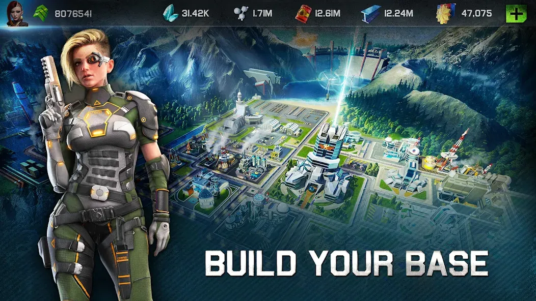 War Planet Online: MMO Game [MOD: безлимитные ресурсы и ускоренное строительство] Screenshot 1
